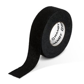   Öntapadós textil szalag - kábelkorbácsokhoz - 15 m x 19 mm x 0,3 mm - fekete