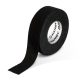 Öntapadós textil szalag - kábelkorbácsokhoz - 15 m x 19 mm x 0,3 mm - fekete