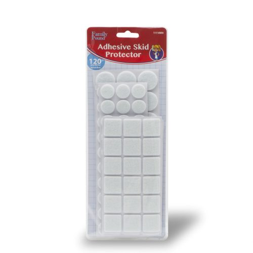 Öntapadós filcpárna szett - fehér