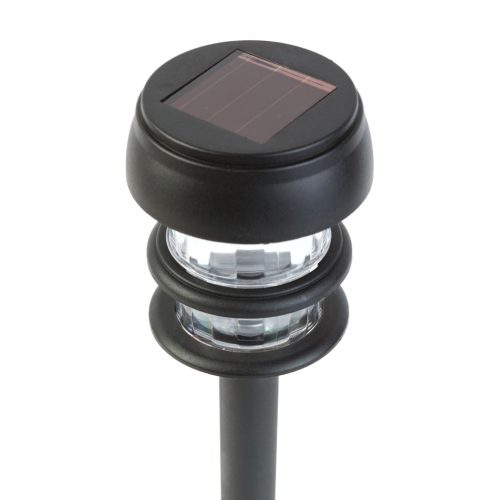 Leszúrható szolár lámpa - 1 fehér LED - 7,5 x 7,5 x 40 cm