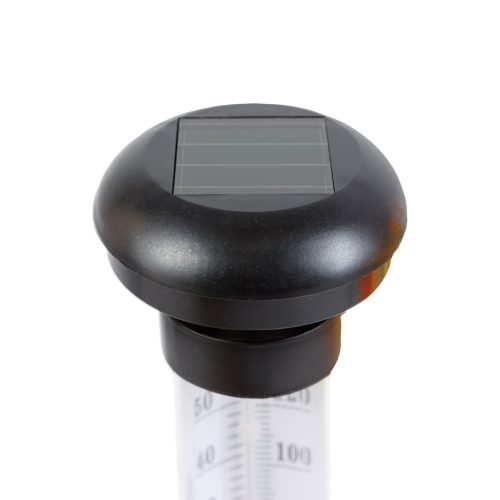 Szolár kerti hőmérő - hidegfehér LED - 6,3 x 44,5 cm