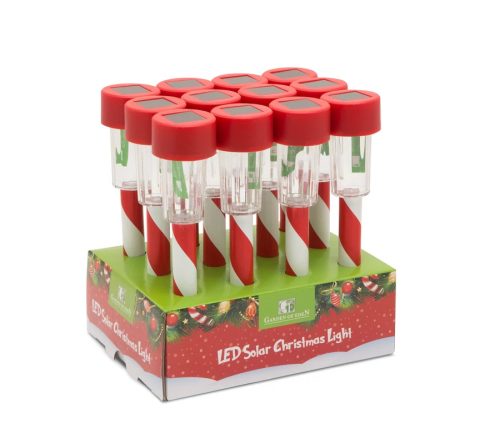 LED szolár lámpa - karácsonyi