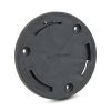 LED-es leszúrható / fali szolár lámpa - kör alakú - SMD LED - hidegfehér - 12 cm