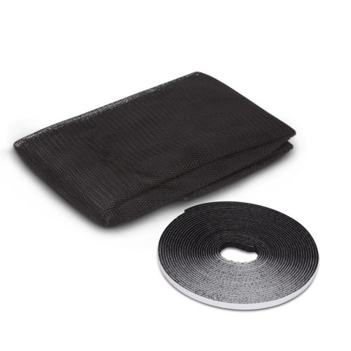 Szúnyogháló ablakra fekete 150 x 180 cm