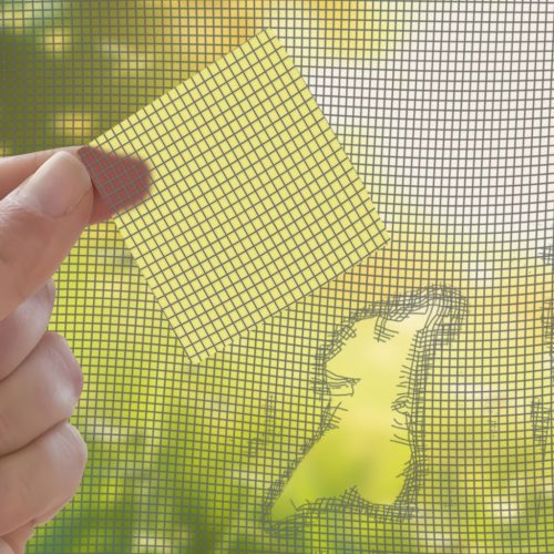 Szúnyogháló javítószalag - 2 m x 5 cm - fekete