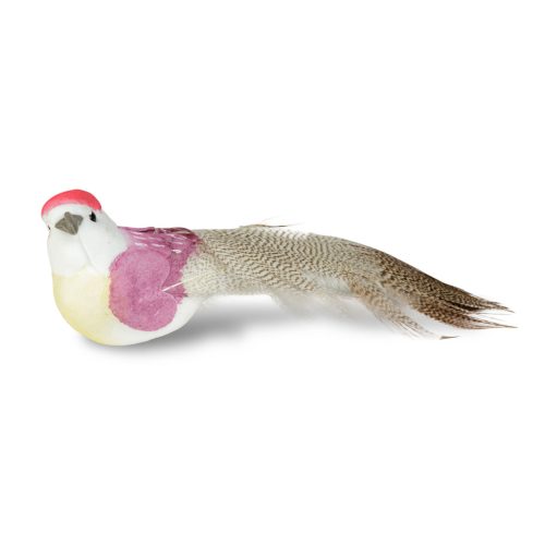 Kerti dekoráció - madárka - 12 cm - csipeszes - 2 db / csomag