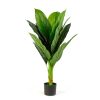 Műnövény dekoráció - colocasia - 100 cm