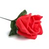 Műnövény dekoráció - rózsa - 3 szín - 5 x 5 x 30 cm