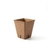 Palántanevelő cserép - 6 x 6 cm - négyzet, papír - 12 db / csomag