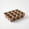 Cserepes palántanevelő tálca - 15,2 x 11,5 x 4,3 cm - 4 db / csomag