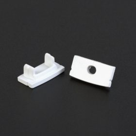 LED aluminium profil végzáró (41010hez) - 2 db - fehér