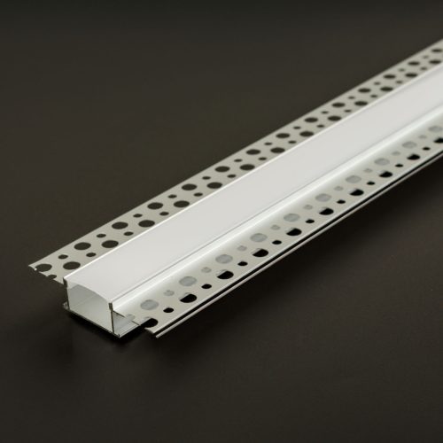 LED aluminium profil sín - vakolható, gipszkartonba süllyeszthető - 1000 x 58 x 13 mm