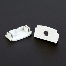 LED aluminium profil végzáró (41026hoz) - 2 db - fehér