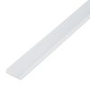 LED alumínium profil takaró búra - opál - 1000 mm (41026A1-hez)