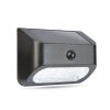 Mozgásérzékelős szolár lámpa - 14 x 6,5 x 10 cm - 8 x SMD LED
