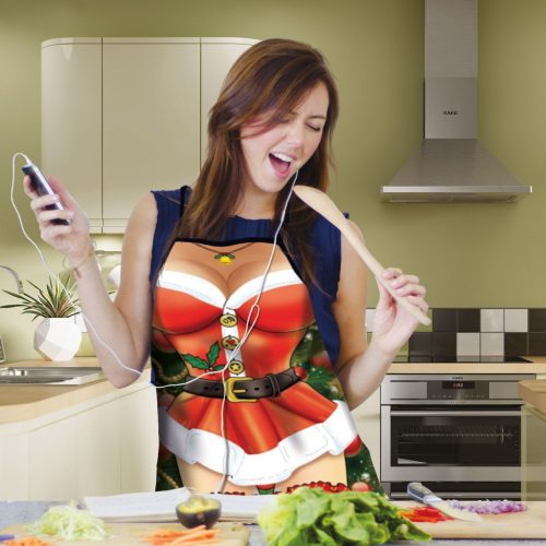 Kötény - karácsonyi - női