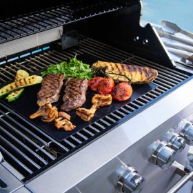 Grill BBQ Mat tapadásmentes grill sütőlap, grill alátét /330 mm x 400 mm
