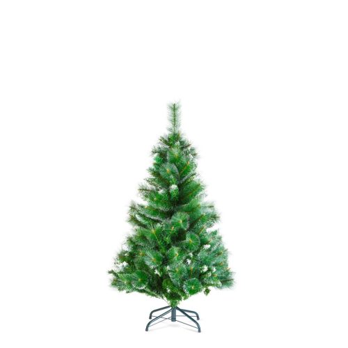 Műfenyő - 120 cm - ezüstfenyő dús ágakkal - PVC - havas
