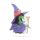 Halloween-i RGB LED dekor - öntapadós - boszorkány