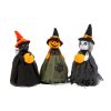 Halloween-i dekoráció - szellem, macska, tökfej - 21 cm