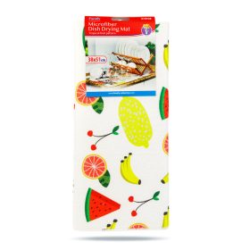   Mikroszálas edényszárító alátét - 38 x 51 cm - déligyümölcs mintás
