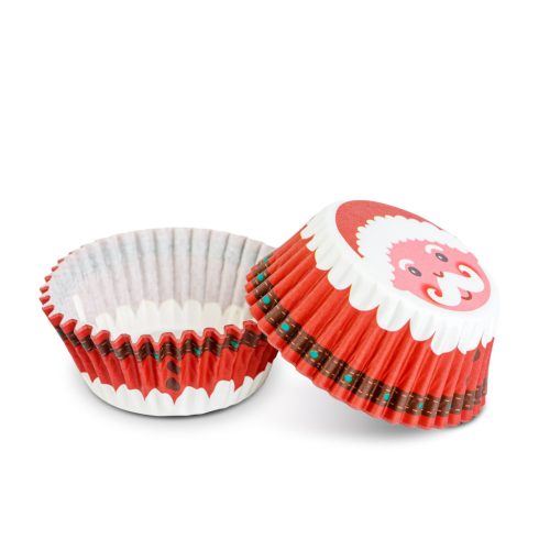 Muffin papír szett - karácsonyi - 100 db / csomag