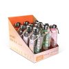 Sport kulacs - műanyag, átlátszó - 550 ml - 3 színben