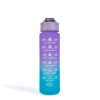 Sport kulacs - 750 ml - opálos - kék-lila színátmenetes