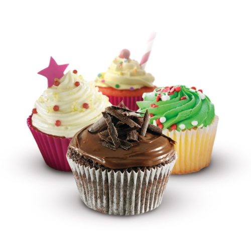 Szilikon muffin sütőforma pink - 6 adagos