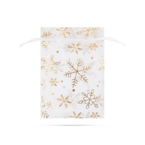 Organza ajándéktasak - 3 féle - 10 x 15 cm