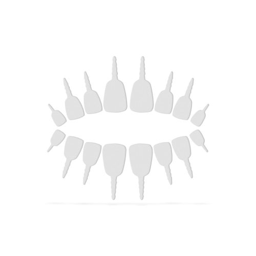 Halloween-i töklámpás fogak - 18 fog / csomag