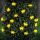 Szolár LED fényfüzér - méhecske - 2,4 m - 25 LED - melegfehér