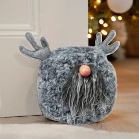 Karácsonyi skandináv manó - Ajtótámasz - 15 cm 