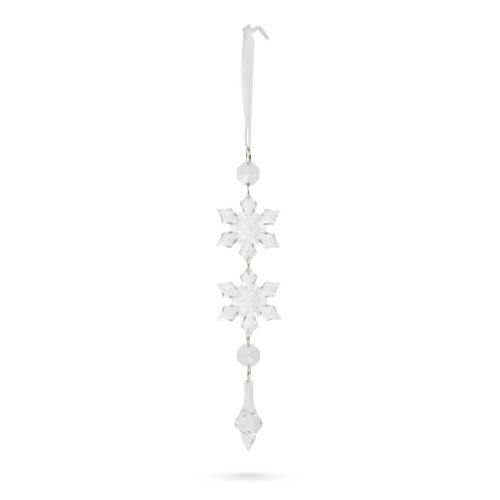 Karácsonyfadísz - hópehely - 2 féle