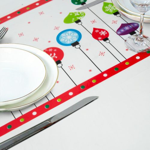 Karácsonyi asztalterítő - 274 x 137 cm - 2 féle