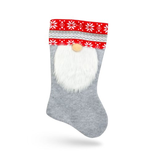 Karácsonyi csizma - 45 cm - textil - 2 féle