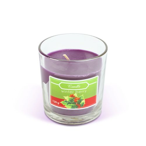 Illatgyertya - "téli bogyó" - 120 g