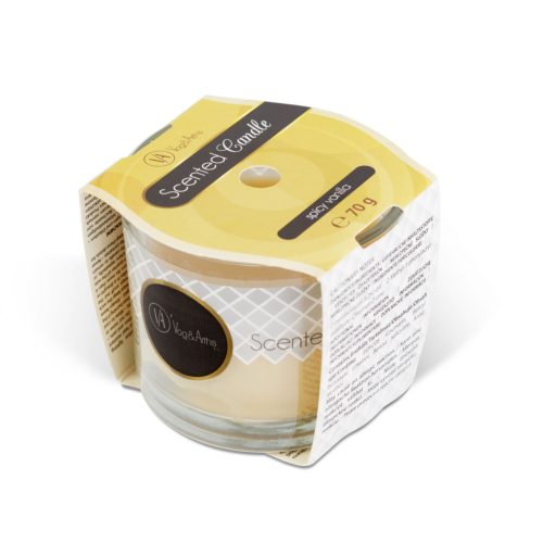 Illatgyertya - fűszeres vanília - 70 g