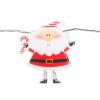 LED fényfüzér - csengettyű - 2,2 m - 20 LED - melegfehér - 2 x AA