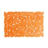 Őszi dekoráció - alátét - filc, narancssárga - 44,5 x 28,5 cm