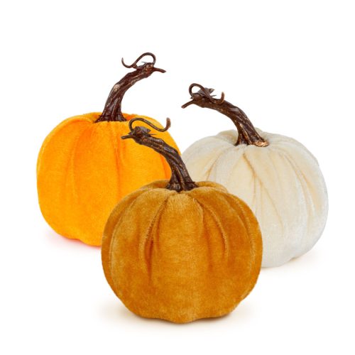 Őszi dekoráció - tök - 3 féle - 11 x 13 cm