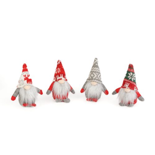 Karácsonyi skandináv manó - 15 cm - 4 féle