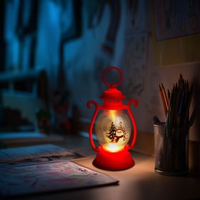   Karácsonyi dekoráció - lámpás - hóember - fehér - 16,5x 7 cm - 3 x LR44