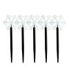 Karácsonyi lámpa - 5 LED - jégkristály - 34,5 cm - melegfehér - 3 X AA