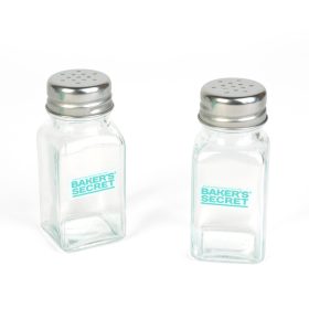   Baker's Secret só- és borsszóró szett - üveg - 9,2 cm - 2 db / szett