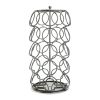 Fém kávékapszula tartó - 35 db Dolce Gusto kapszulához - 165 x 165 x 320 mm - fekete