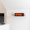 Kandalló LED-es lánghatással - elemes / USB-s - 60 x 10 x 20 cm
