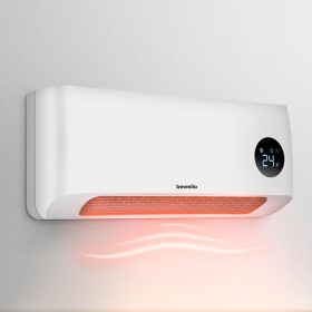   Fali hősugárzó - 1000/2000W - LED kijelző - 230V - fehér