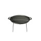 3 Lábú Öntöttvas Osztott Grilltárcsa – Ø 42 cm (Mély, Sík aljú)
