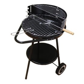 Grillsütő kerekekkel - 58 x 44 x 72 cm